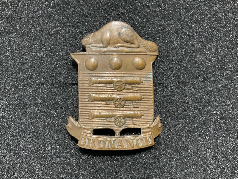 1916 dated The Royal Canadian Ordnance Corps cap badge