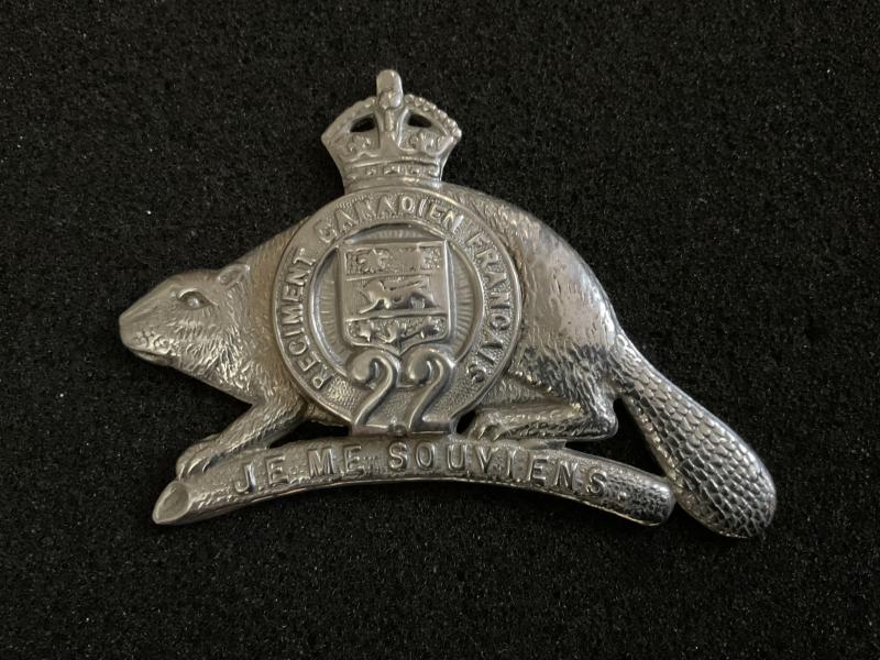22nd Regiment Canadien Francais band or police badge