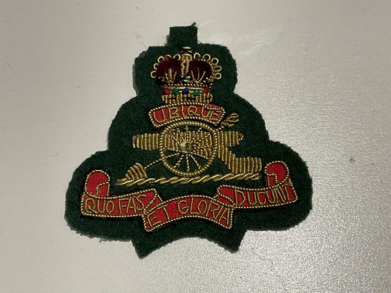 29 Commando R.A officers beret badge