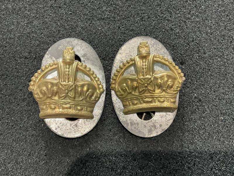 Post 1902 British/Commonwealth staff Sergeants crowns