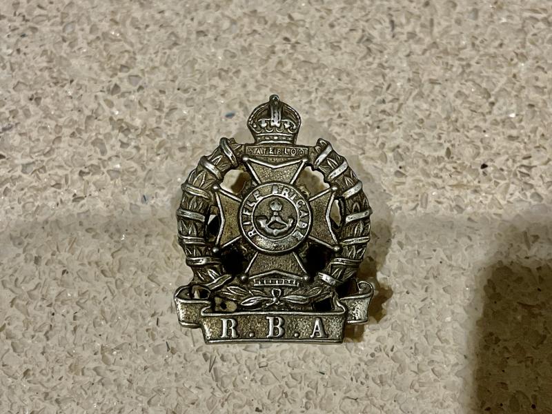Rifle Brigade Association lapel badge