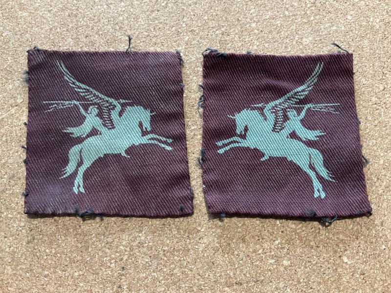 WW2 Printed Airborne Pegasus formation signs