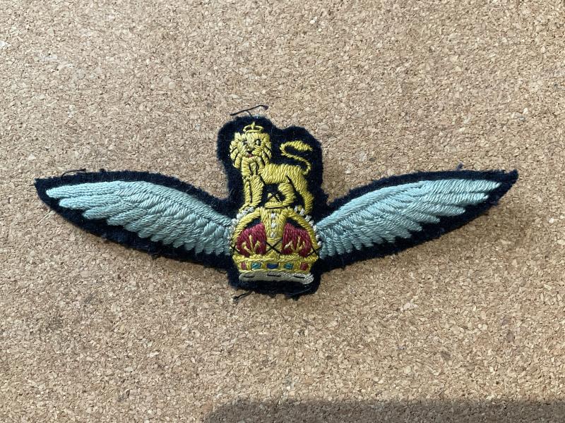 WW2 British padded Glider pilots breast badge