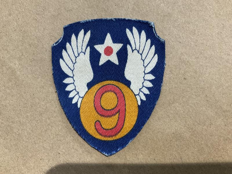 WW2 Printed 9th U.S Air Force patch