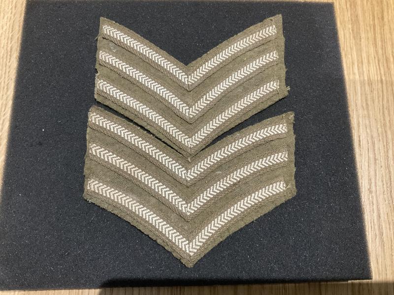 WW2 British & Commonwealth Sergeants sleeve badge
