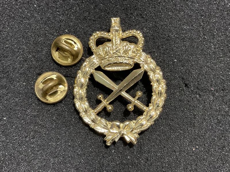 Anodised Australian Army Provost cap badge
