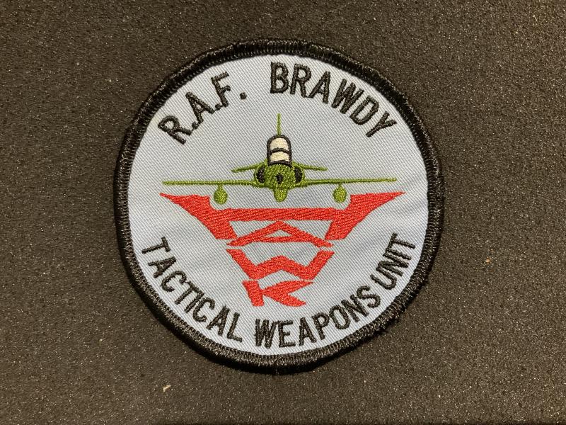 R.A.F Brawdy Tactical Weapons Unit flight suit badge
