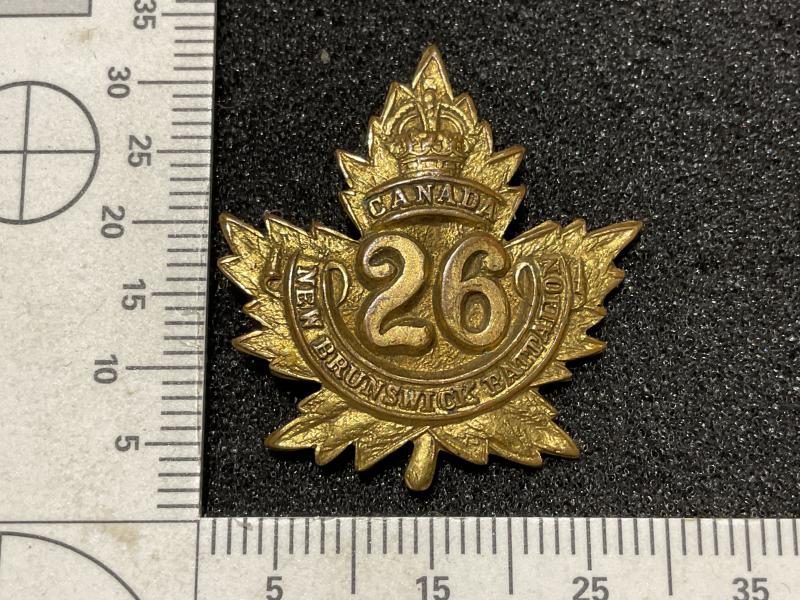 WW1 C.E.F 26th Battalion sweetheart badge