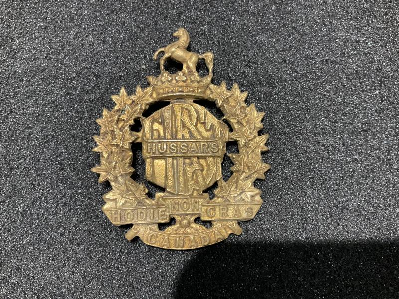 First hussars of Canada cap badge by Gaunt London