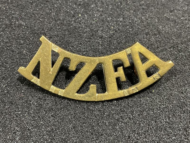 WW1 N.Z.F.A shoulder title by STOKES & SONS
