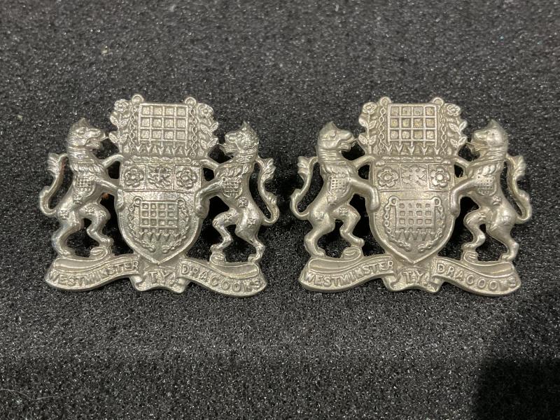 2nd County of London Yeomanry (Westminster Dragoons) collars