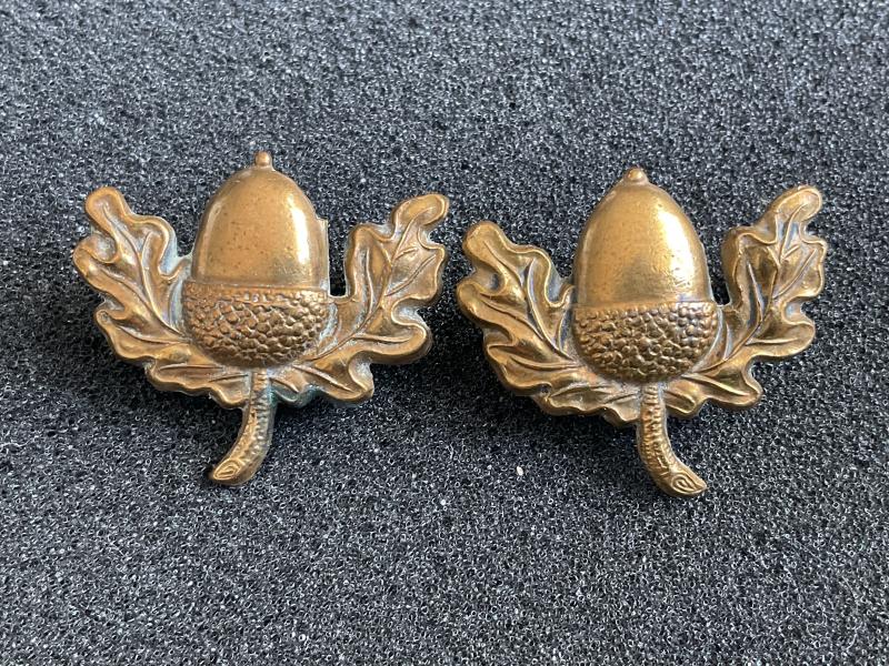 The Cheshire Regiment collar badges