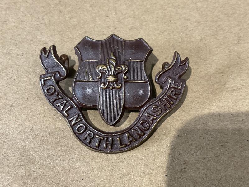 Loyal North Lancashire Regt O.S.D collar badge