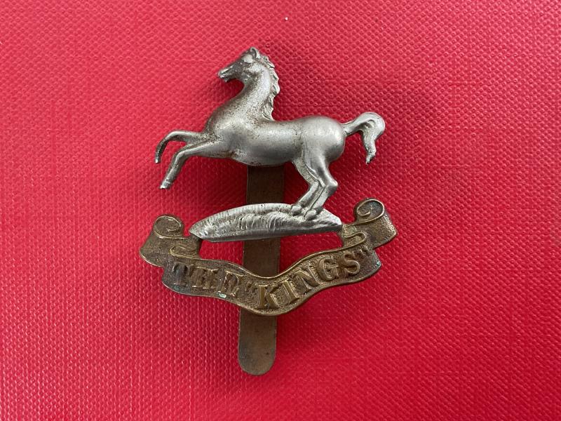 The kings Own (Liverpool) Regiment cap badge
