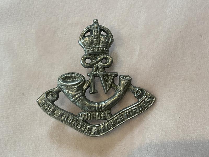 4th Wildes Frontier Force Rifles cap badge