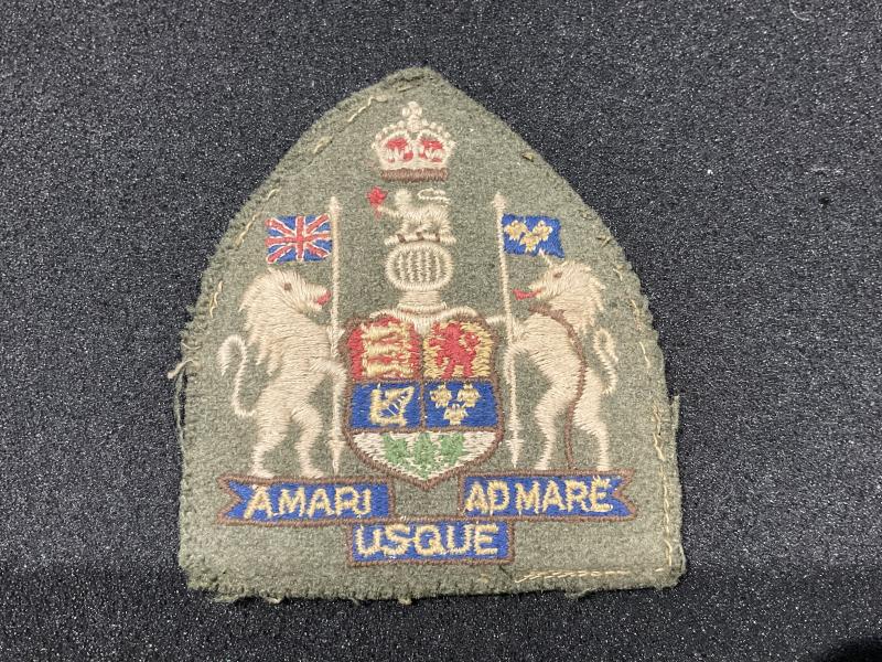 WW2 Canadian Warrant officers sleeve badge