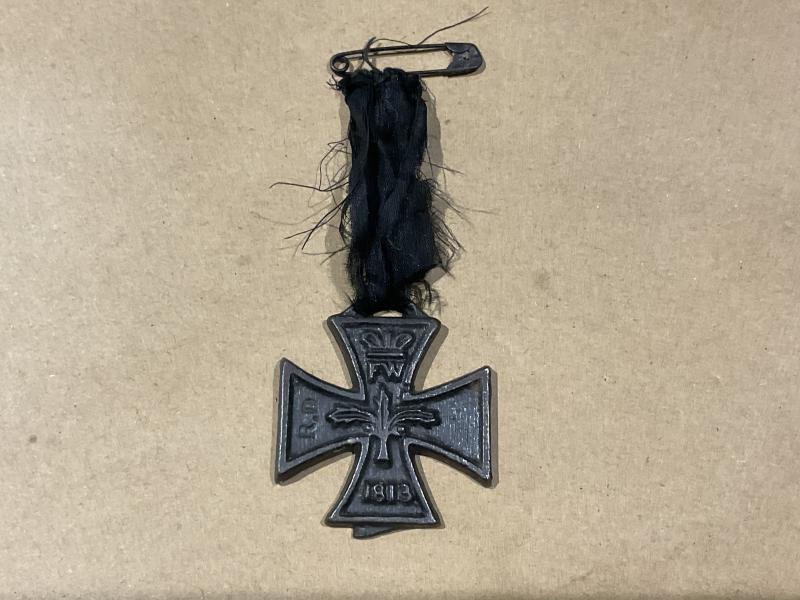 WW1 British Propaganda Iron Cross award