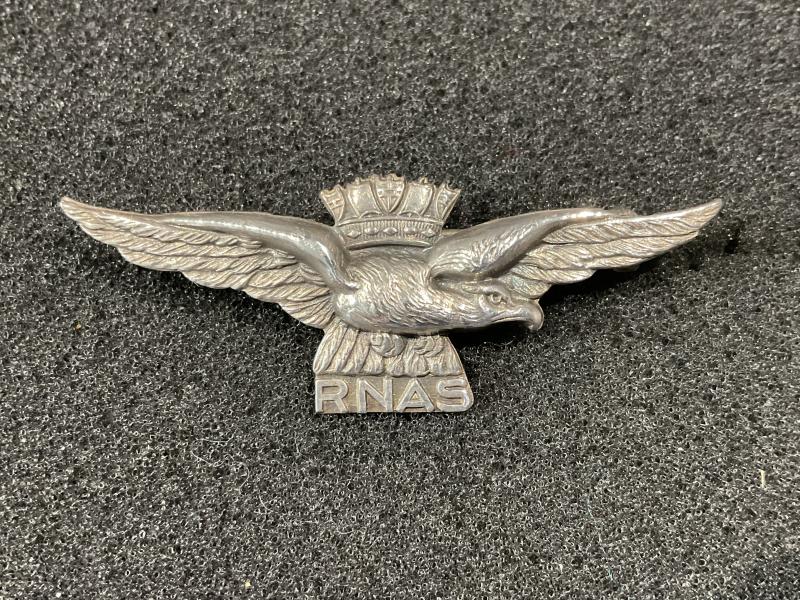 WW1 R.N.A.S solid silver sweetheart brooch