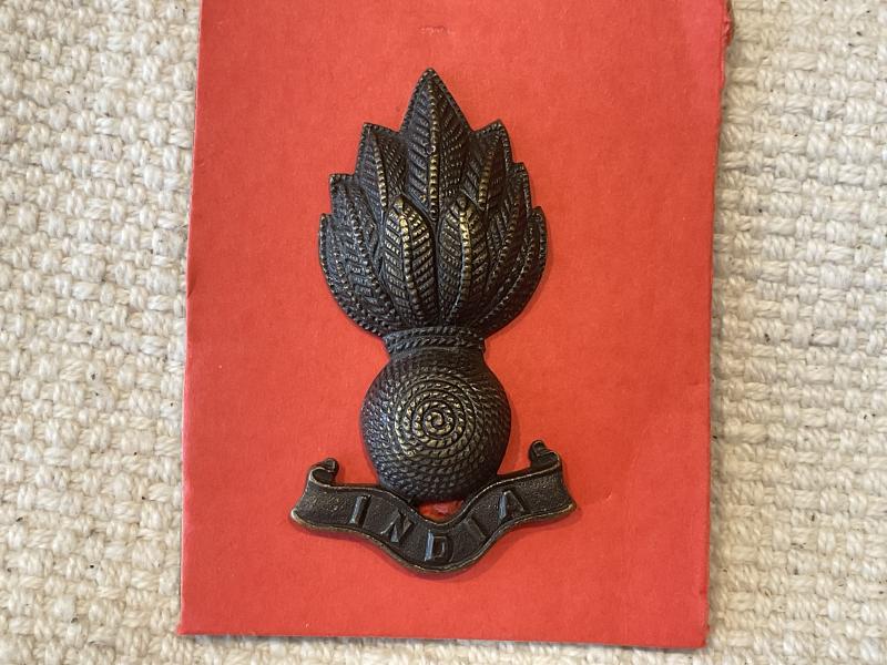 WW2 INDIA Engineers O.S.D Cap /beret badge