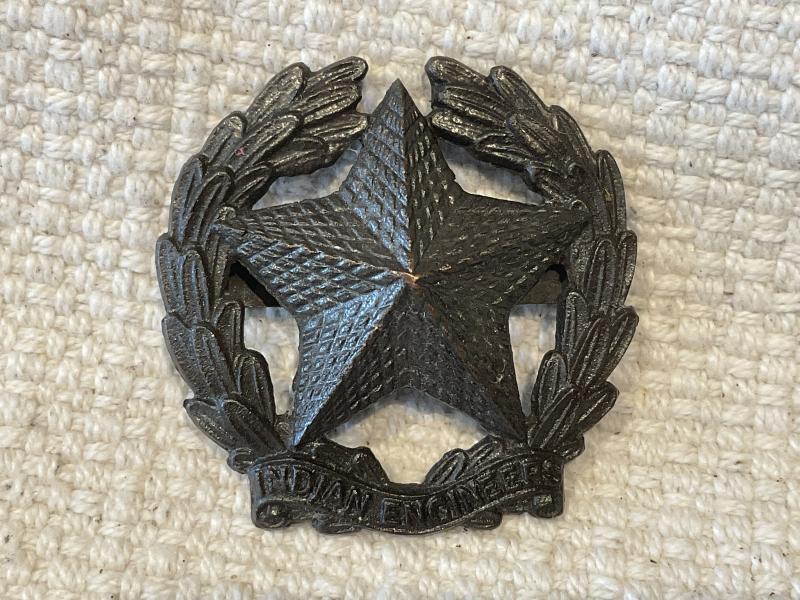 WW2 Indian Engineers O.S.D cap badge