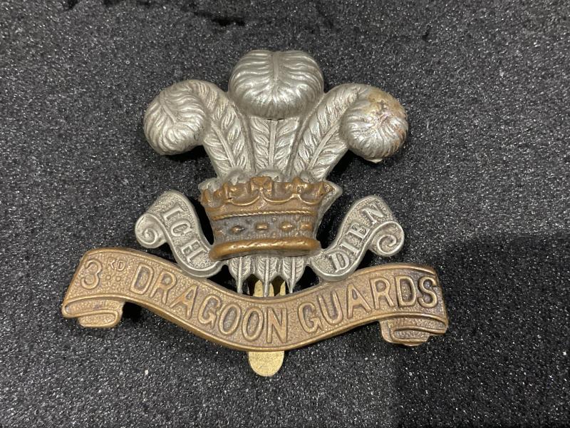 WW1 3rd Dragoon Guards ORs cap badge