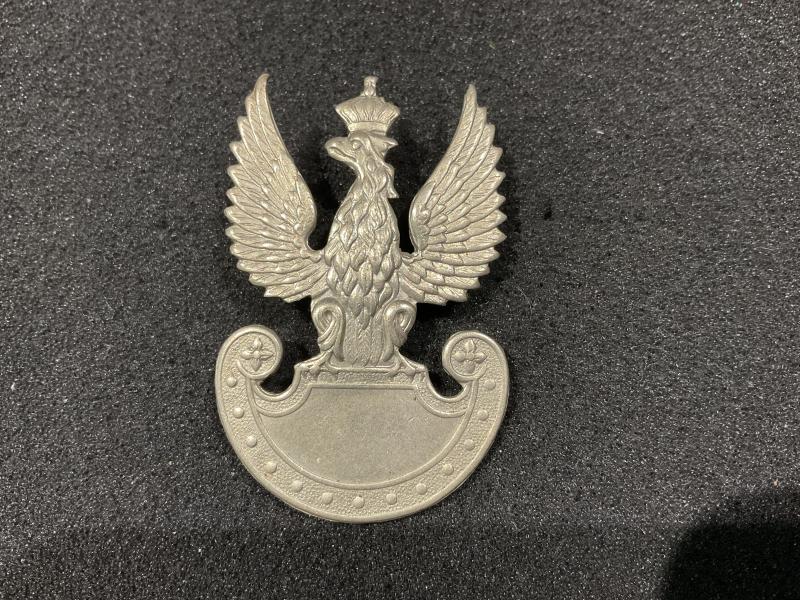 WW2 Free Polish Forces british made beret badge
