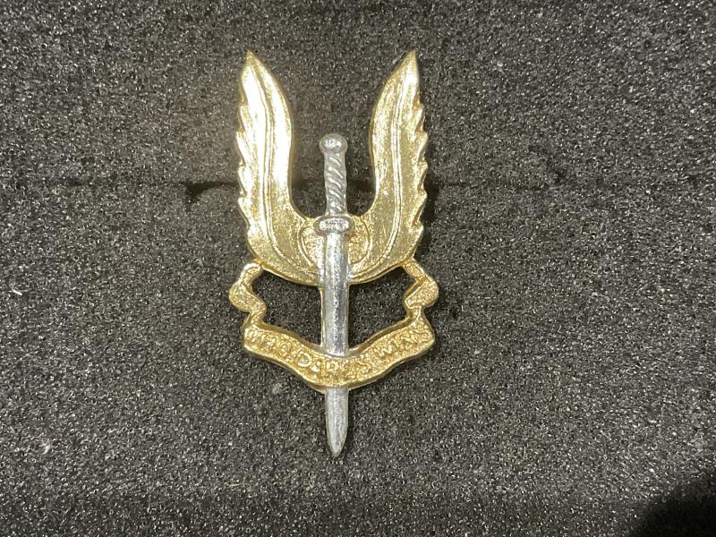 Rhodesian C SQD S.A.S Anodised beret badge