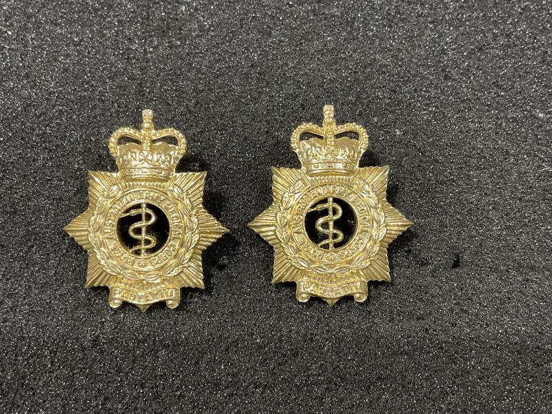 Royal Australian Army Medical Corps anodised collars
