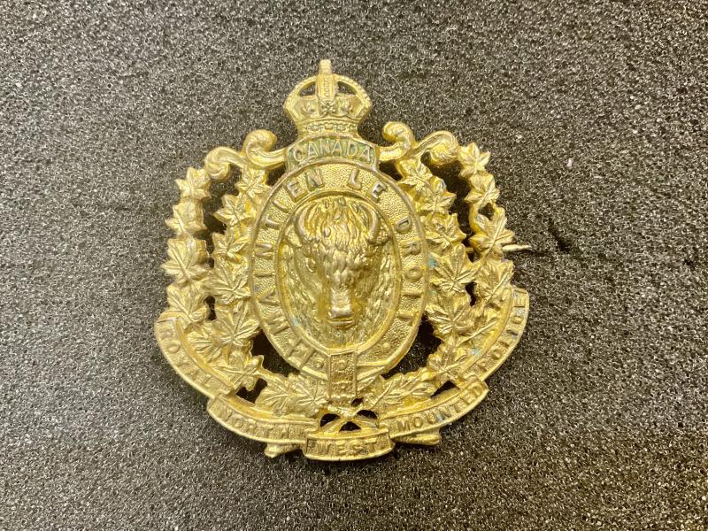 Royal North West Mounted Police cap badge by Gaunt