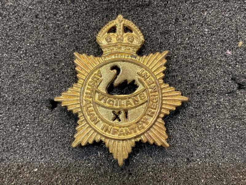 Australian 11th Infantry Regt (City of Perth) collar badge