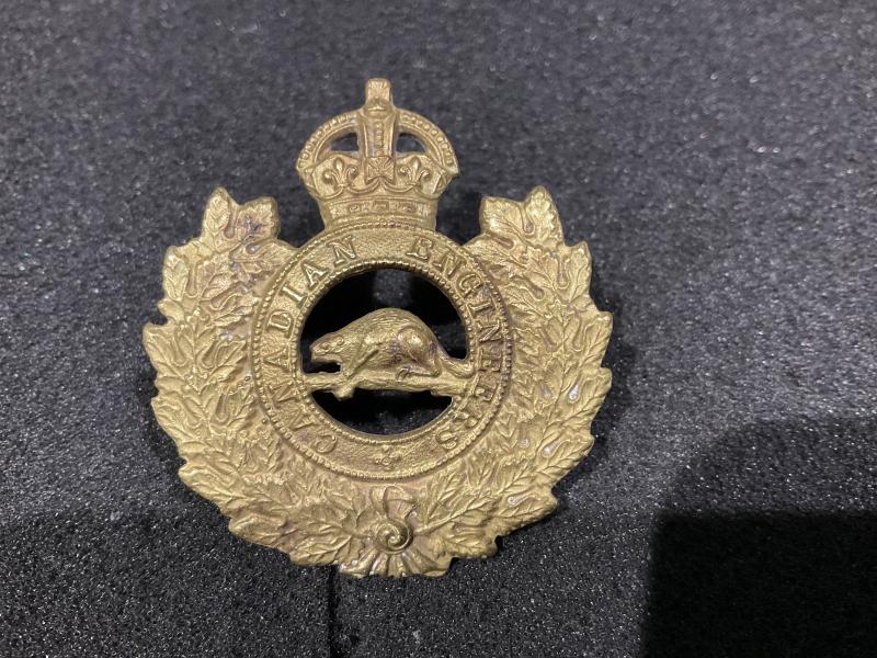 WW1 Canadian Engineers O.Rs cap badge