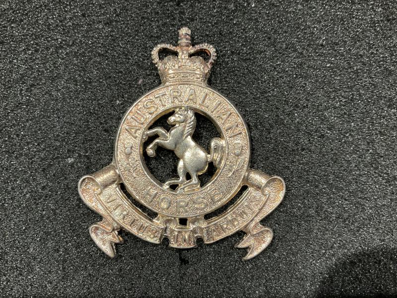 7th/21st Australian Horse hat badge circa 1953-57