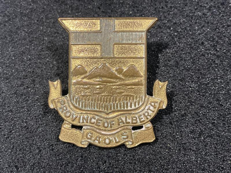 Province of Alberta Goals cap badge