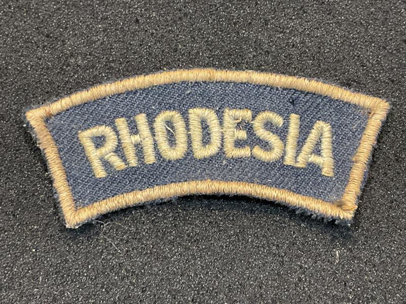 Rhodesian Air Force cloth shoulder title