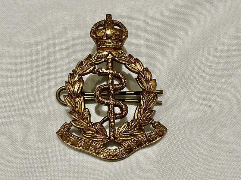 WW2 South African Medical Corps cap badge