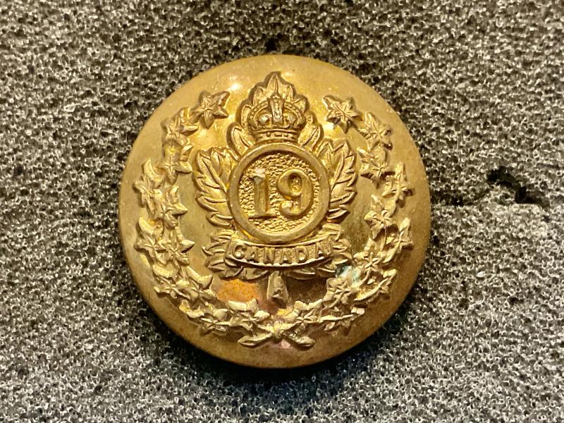 Gradia Militaria  Rifle Brigade blackened brass button 1939-1958