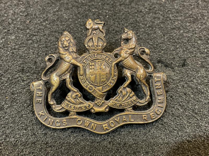 Norfolk Yeomanry The Kings Own O.S.D collar badge