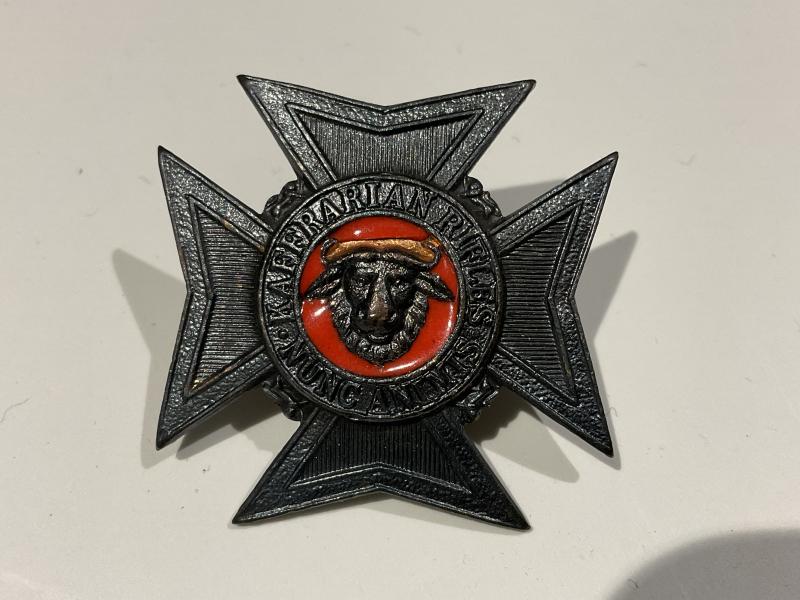 The Kaffrarian Rifles cap badge