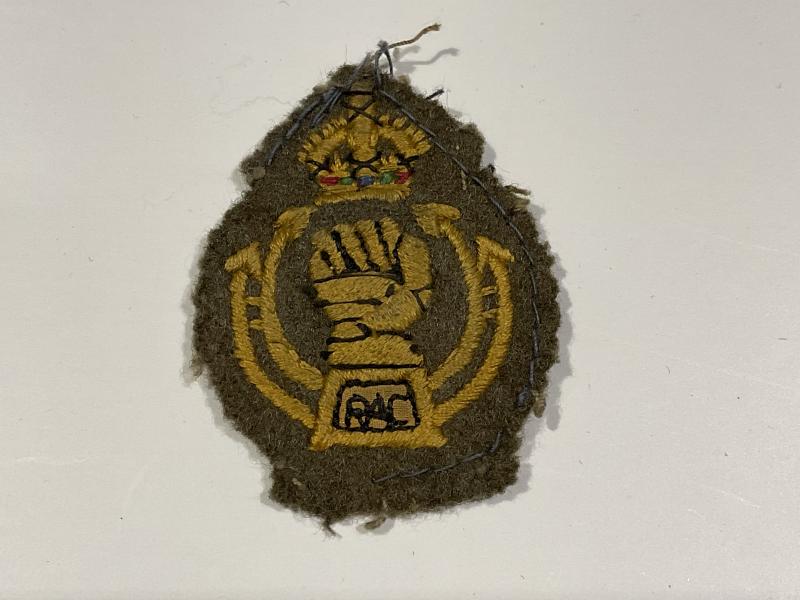 Royal armoured Corps cloth arm badge