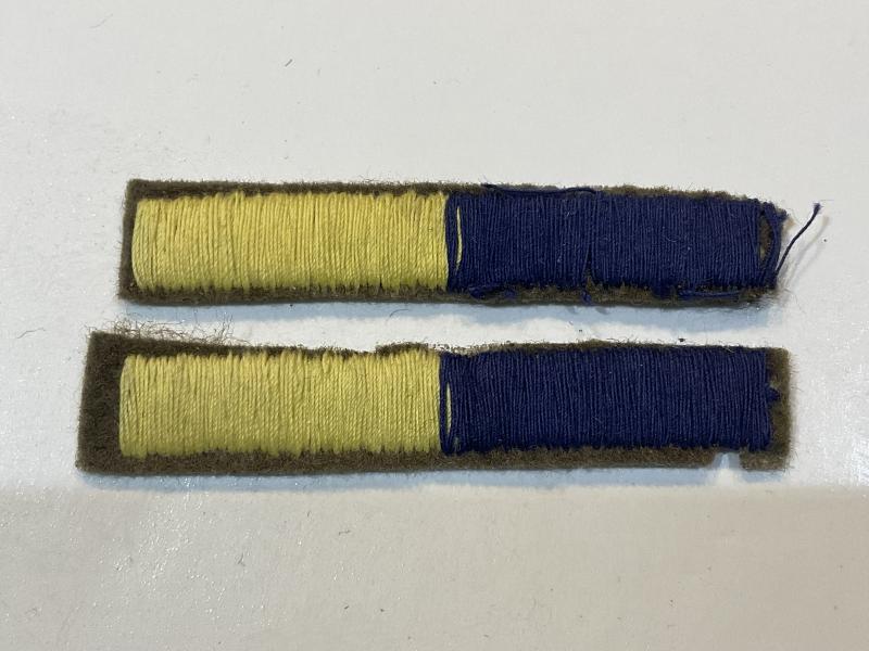 WW2 R.A.S.C Arm-of-service badges, matching pair