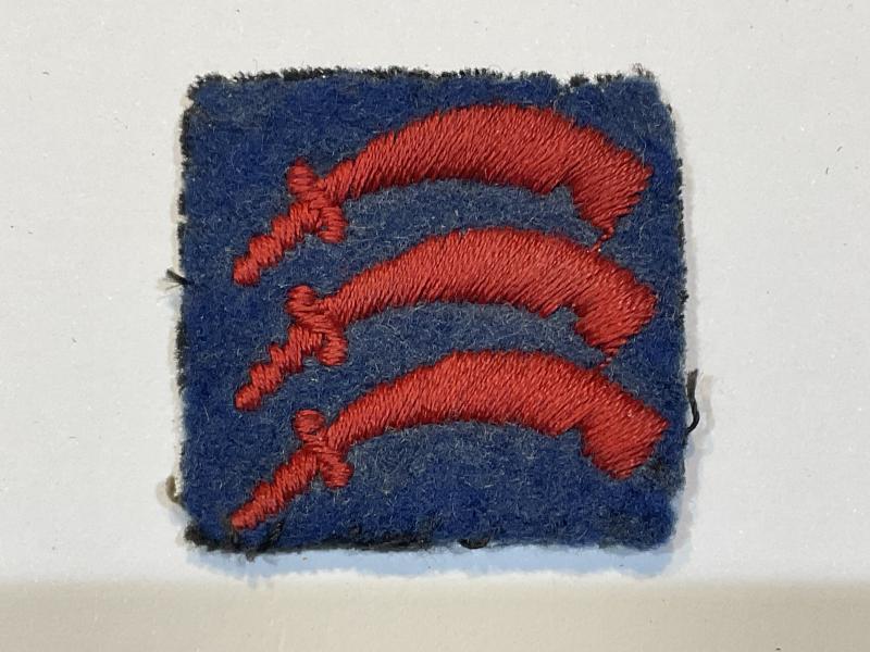 WW2 223rd Independant Infantry Brigade formation sign