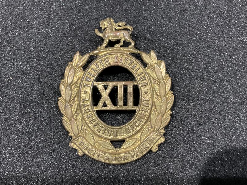 Australian 12th Infantry Batt, The Launceston Regt, cap badge