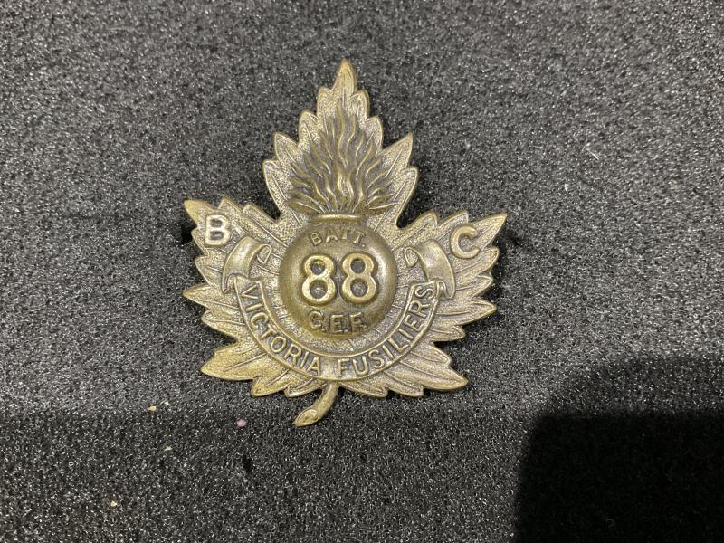 WW1 CEF 88th Infantry Battalion cap badge