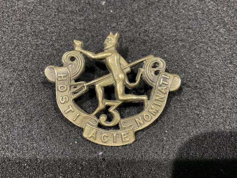 WW1 144th Infantry Battalion ORs cap badge