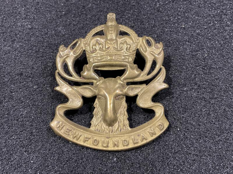 K/C Newfoundland Regiment cap badge