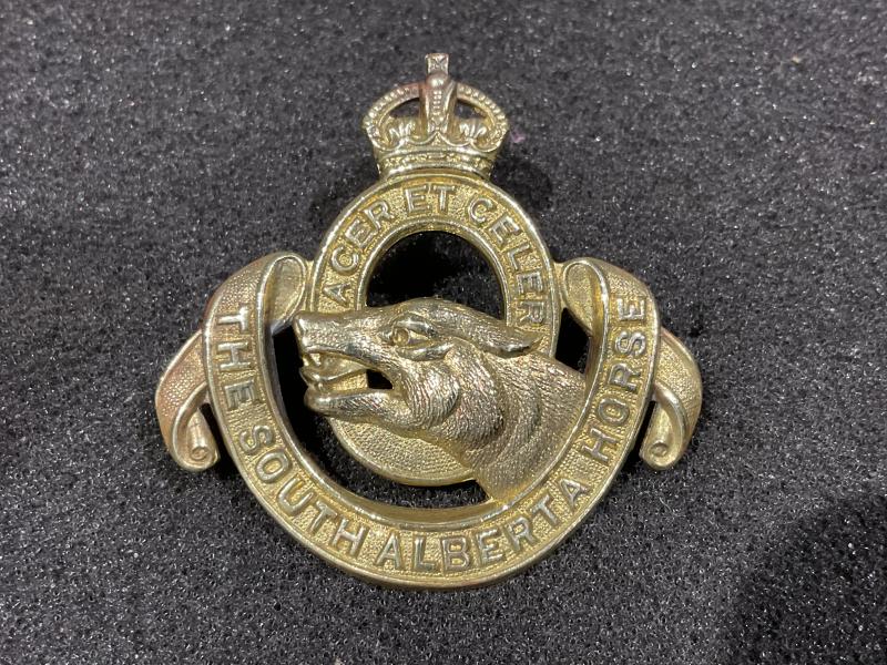 Canadian South Alberta Horse cap badge 1920-39