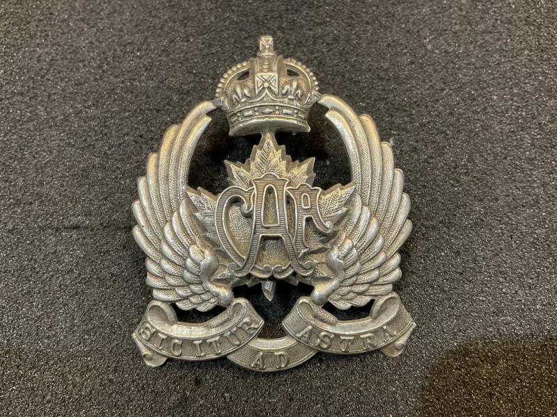 Canadian Army Air Force (CAA) cap badge 1920-24