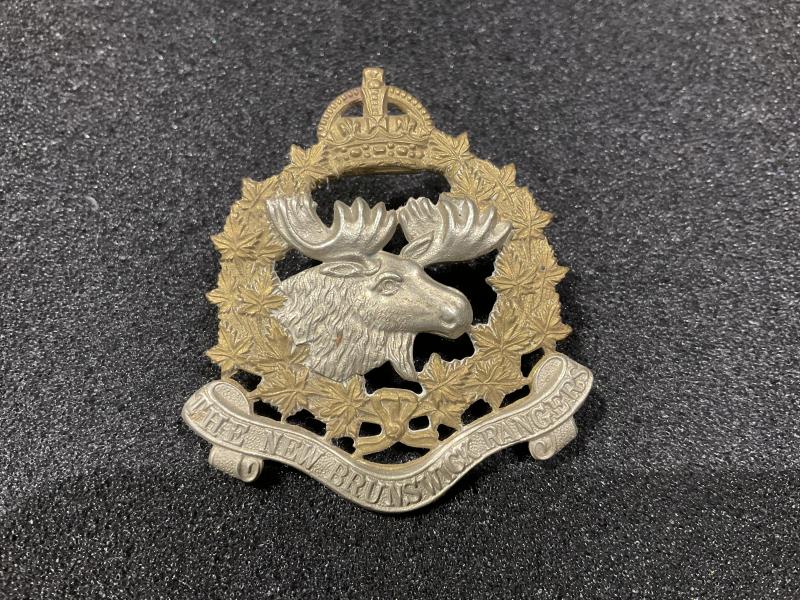 WW2 The New Brunswick Rangers cap badge