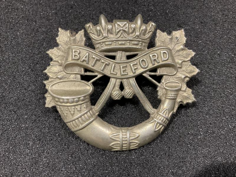 The Battleford Light Infantry cap badge by Roden