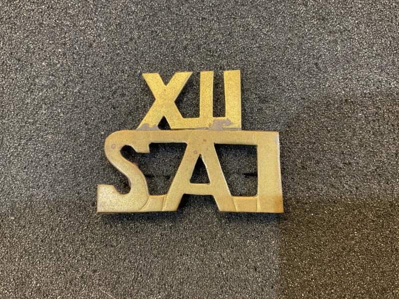 WW1 12th South African Infantry (XII S.A.I) shoulder title